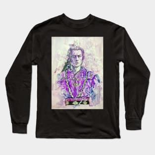 Jiang Cheng (The Untamed) - mixed media drawing Long Sleeve T-Shirt